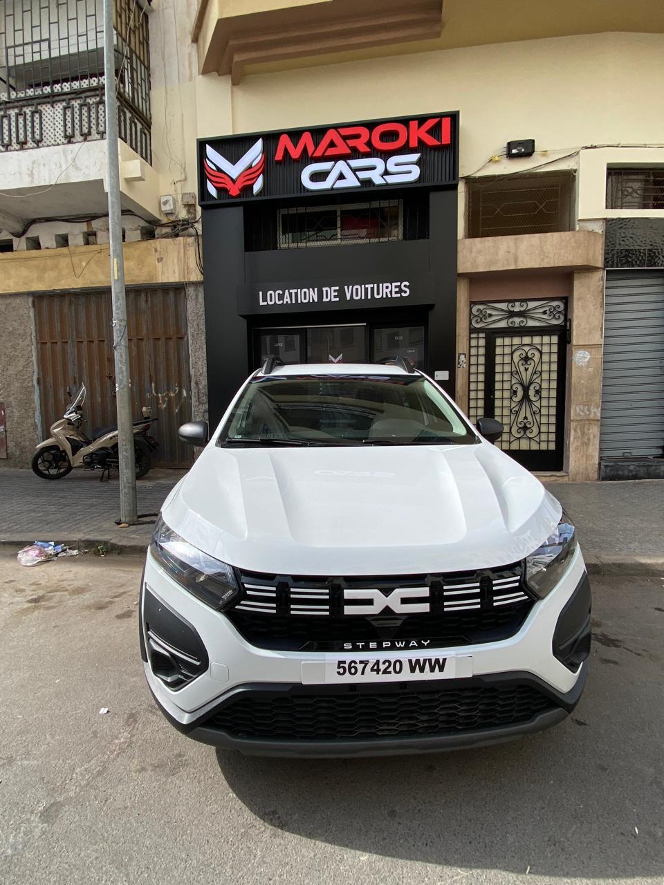 Dacia Duster location Casablanca